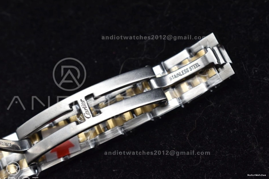 YG 22mm YG 1:1 Edition Bracelet Dial SS SS Ronda White 1002 Best Panthère UrbanChic on BVF Quartz 1208